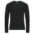 Jack & Jones Pulóverek JJEDOVER KNIT CREW NECK Fekete EU XXL