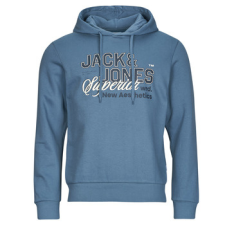 Jack &amp; Jones Pulóverek JJELOGO SWEAT Kék EU L férfi pulóver, kardigán