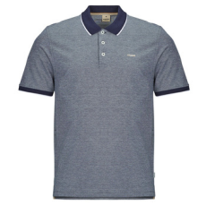 Jack & Jones Rövid ujjú galléros pólók JPRBLUALVES SS POLO Kék EU XXL