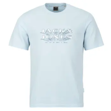 Jack & Jones Rövid ujjú pólók JCOFUSION JJ BRANDING Kék EU S
