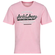 Jack & Jones Rövid ujjú pólók JJELOGO Rózsaszín EU L