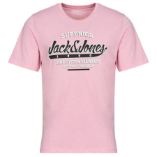 Jack & Jones Rövid ujjú pólók JJELOGO Rózsaszín EU S férfi póló