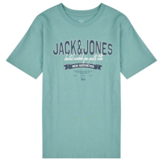 Jack & Jones Rövid ujjú pólók JJELOGO TEE SS O-NECK Kék 15 Jahre