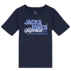 Jack & Jones Rövid ujjú pólók JJELOGO TEE SS O-NECK Tengerész 9 Jahre