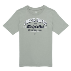 Jack & Jones Rövid ujjú pólók JJELOGO TEE SS ONECK 2COL 24/25 Zöld 11 Jahre