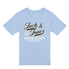 Jack &amp; Jones Rövid ujjú pólók JJELOGO TEE SS ONECK Kék 15 Jahre gyerek póló
