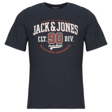 Jack & Jones Rövid ujjú pólók JJELOGO Tengerész EU XS