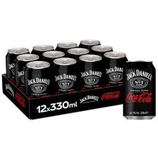  Jack Daniels &amp; COCA COLA 5% TÁLCA: 0,33L*12db whisky