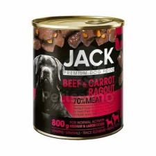  Jack kutya konzerv ragu - marha & répa 800 g kutyaeledel