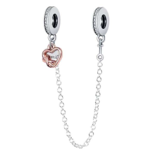 Jack Pandora stílusú lánc "Family" medállal játékfigura