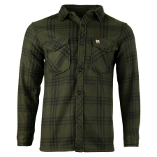 Jack Pyke Fleece kockás ing zöld S férfi ing