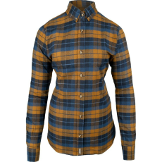  Jack Pyke Ladies Bleasdale flanel kockás női ing rozsdabarna-kék XL (16)