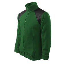 Jacket Hi-Q polár unisex üvegzöld 3XL férfi pulóver, kardigán