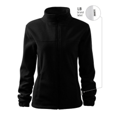 Jacket polár női fekete 01 (brand label) M női dzseki, kabát