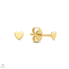 Jackie Gold arany mini szív fülbevaló - JKE20-002