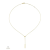 Jackie Gold arany nyaklánc 45 cm - JKN23.305