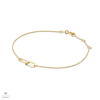Jackie Gold Dupla láncszem arany karlánc - JKB24.462