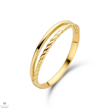 Jackie Gold Twister iker arany gyűrű 54-es méret - JKR20.026-54 gyűrű