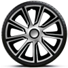 Jacky 15"-os Veron Carbon Silver Black dísztárcsa garnitúra (4darab)