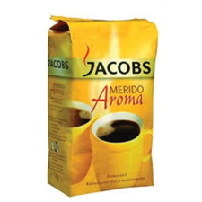 JACOBS Kávé, pörkölt, szemes, 1000 g,   " Merido" kávé
