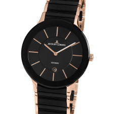 Jacques Lemans 1-1855C Dublin Ceramic Mens Watch 38mm 5 ATM, férfi karóra