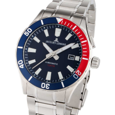 Jacques Lemans 1-2131E Hybromatic Mens Watch 42mm 10ATM, férfi karóra