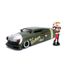 Jada - DC Comics - Bombshells fém autómodell - Harley Quinn figurával - 1:24 (253255005) autópálya és játékautó