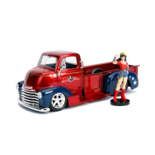 Jada - DC Comics - Bombshells fém autómodell - Wonder Woman figurával - 1:24 (253255010) autópálya és játékautó