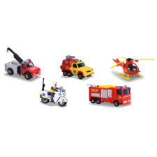 Jada Sam, a tűzoltó járművek - 5 darabos játékszett (203094007) autópálya és játékautó
