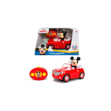 Jada Toys 253074000 RC Junior - Mickey Roadster távirányítós autó - figurával autópálya és játékautó