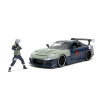 JADA TOYS 93 Mazda RX-7 autó Naruto figurával - Kék