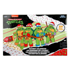 JADA TOYS Tizenéves mutáns nindzsa teknősök harca Diecast minifigurák adventi naptári ünnep, 2024 játékfigura