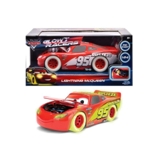 JADA TOYS Verdák - Villám McQueen világító autó - Piros autópálya és játékautó