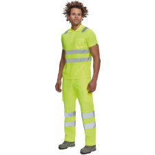  JAEN HV galléros póló sárga XS láthatósági ruházat