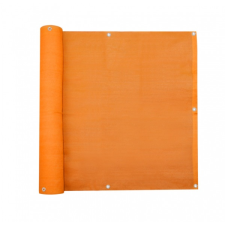 Jago Erkély belátásgátló szélfogó 600 x 75 cm légáteresztő balkonháló narancssárga redőny