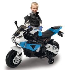 Jamara 460281 Akkumulátoros jármű motorkerékpár BMW S1000RR kék 12V elektromos járgány