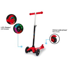  Jamara 461650 KickLight Scooter piros roller