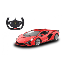 Jamara Lamborghini Sian távirányítású autó (1:14) - Piros autópálya és játékautó