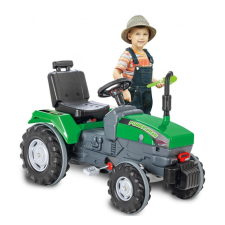 Jamara Trettraktor Power Drag grün                        3+ (460805) lábbal hajtható járgány