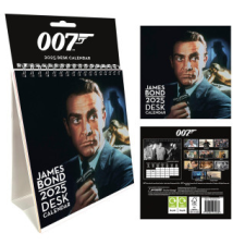 James Bond 2025 Tischkalender 16 x 17cm naptár, kalendárium