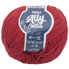 Jan Rejda Ally cotton 50 g - 009 piros (6801) rövidáru
