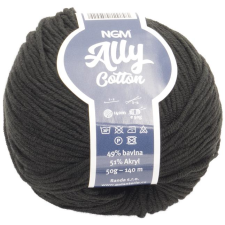 Jan Rejda Bellatex Ally cotton 50 g - 999 fekete (6816) rövidáru