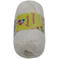 Jan Rejda Camilla natural 50 g - 002 fehér rövidáru