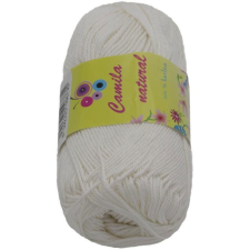 Jan Rejda Camilla natural 50 g - 002 fehér (6818) rövidáru