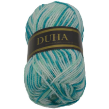 Jan Rejda Duha 50 g - 294 fehér, türkizkék, kék (6585) rövidáru