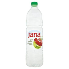 Jana Ásványvíz, ízesített, JANA, 1,5 l, eper-guava üdítő, ásványviz, gyümölcslé