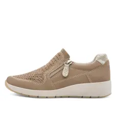 Jana Shoes Jana 24765 46341 divatos cipzáras női lyukacsos félcipő női cipő