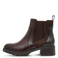 Jana Shoes Jana 25794 47304 női bőr bokacsizma, divatos, szélesebb bőségben női csizma, bakancs