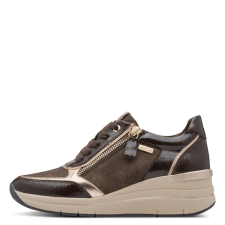 Jana Shoes Jana TEX 23789 47361 divatos vízálló női fűzős wedge félcipő női cipő