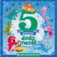 Jane Riordan - 5 perces dinós mesék gyermek- és ifjúsági könyv